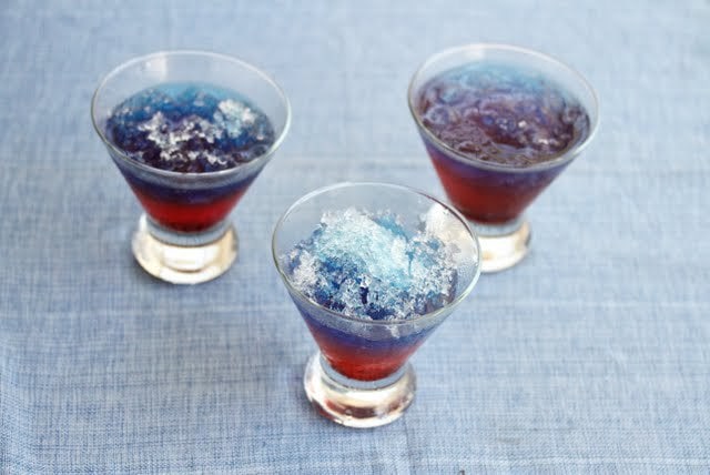 Snow Cone Drinks for July 4th - Kirbie's Cravings