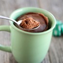 Andes Mints Mug cake | www.kirbiecravings.com