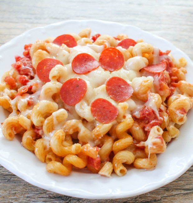 One Pot Pizza Pasta - Kirbie's Cravings