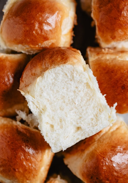 Japanese Milk Bread Rolls - Kirbie's Cravings