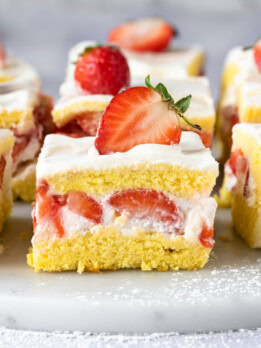 photo of a slice of cake
