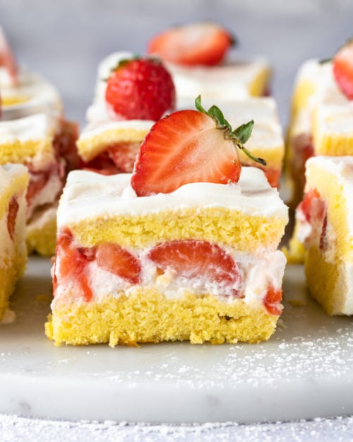 Three Ingredient Sponge Cake Kirbie's Cravings