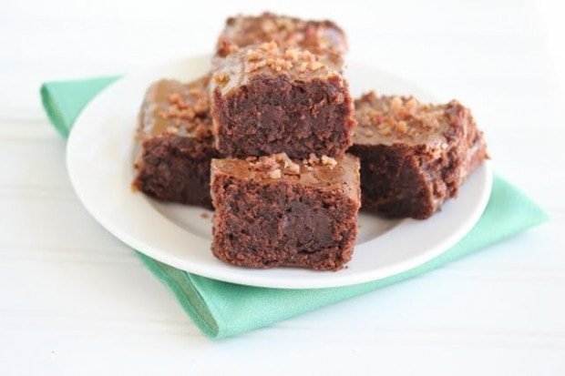 Bacon caramel brownies - Kirbie's Cravings