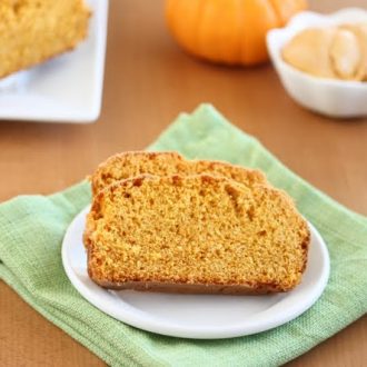 2 Ingredient Pumpkin Ice Cream Bread - Kirbie's Cravings