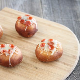 Easy Pizza Donuts Recipe with Step by Step Photos - Kirbie's Cravings