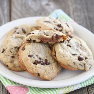 Truffle Stuffed Chocolate Chip Cookies - Kirbie's Cravings