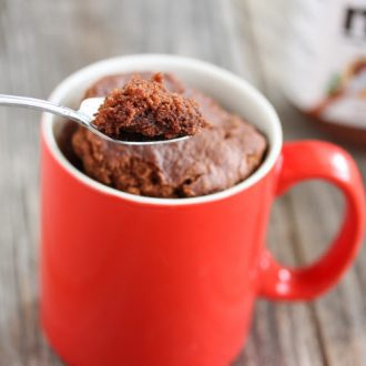 4 Ingredient Nutella Mug Cake - Kirbie's Cravings