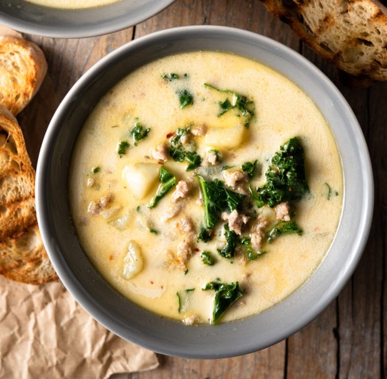 Zuppa Toscana Soup - Kirbie's Cravings