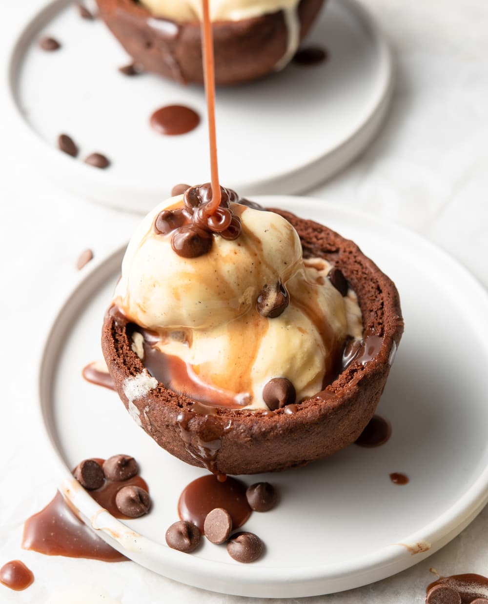 Chocolate Cookie Bowls Kirbie's Cravings
