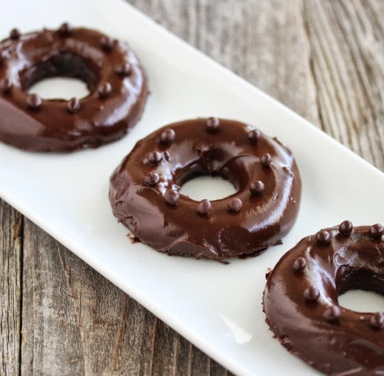 1 Minute Microwave Chocolate Mochi Donuts - Kirbie's Cravings