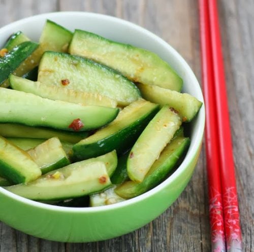 Spicy Chinese Cucumber Salad (10-Minute Recipe!) - Kirbie's Cravings