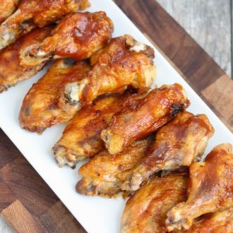 Baked BBQ Chicken Wings - Kirbie's Cravings