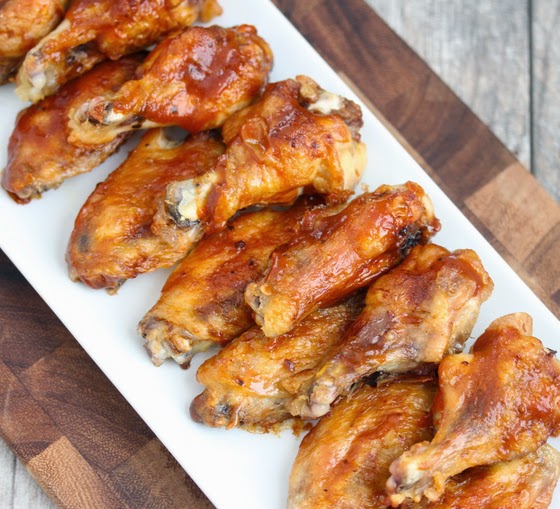 Baked BBQ Chicken Wings - Kirbie's Cravings