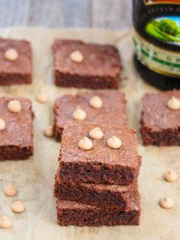 baileys brownies