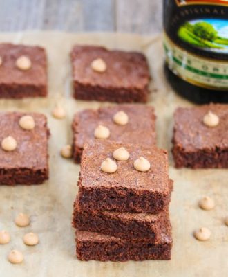 baileys brownies