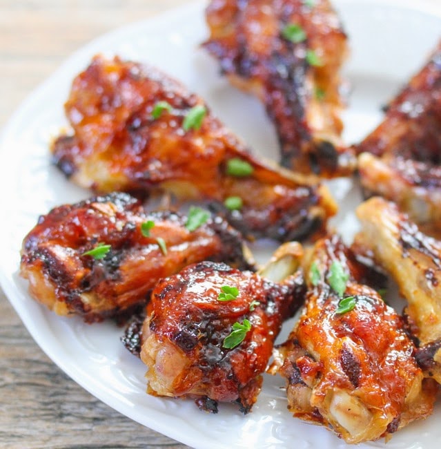 Sriracha Chicken Wings - Kirbie's Cravings