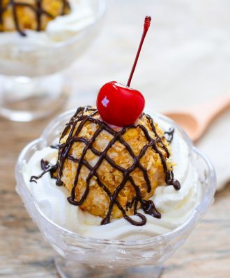 Mexican "Fried" Ice cream