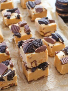 peanut butter cup fudge