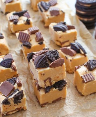 peanut butter cup fudge