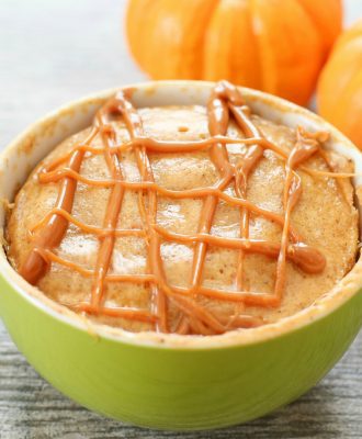 pumpkin spice mug cake.