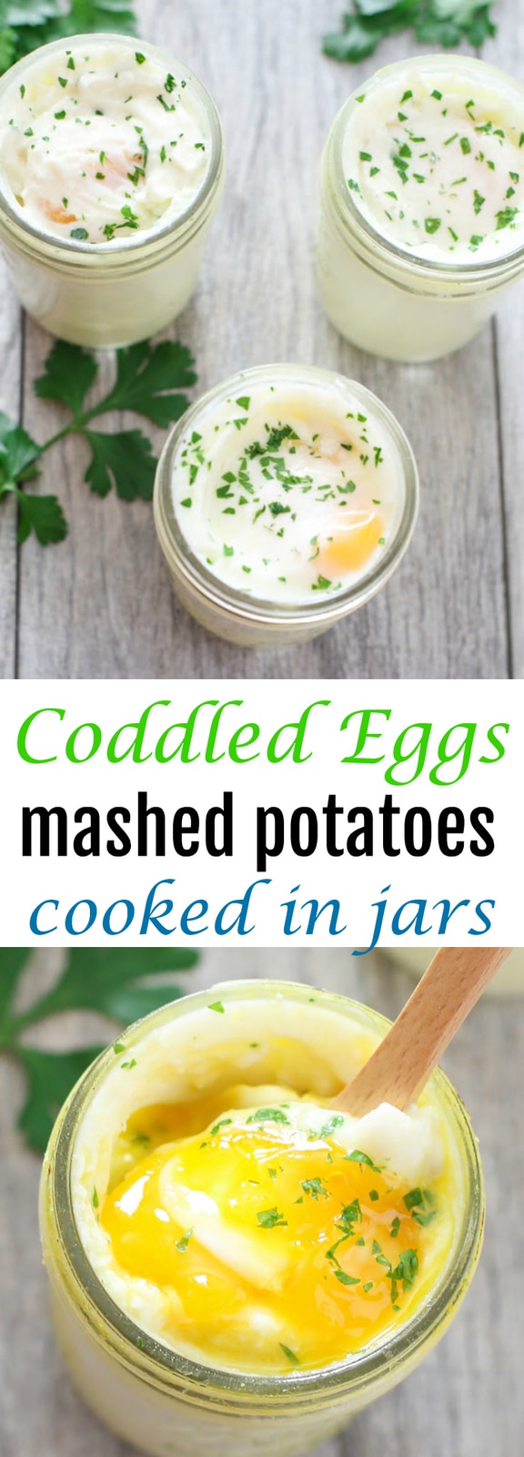 Coddled Eggs with Mashed Potatoes (Eggslut inspired) and Cooking with