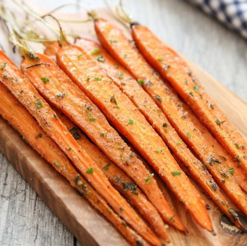 Easy Ranch Roasted Carrots - Kirbie's Cravings