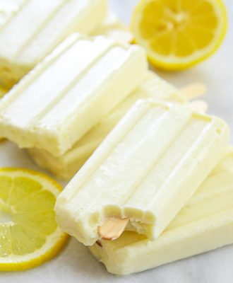 photo lemon ice pops