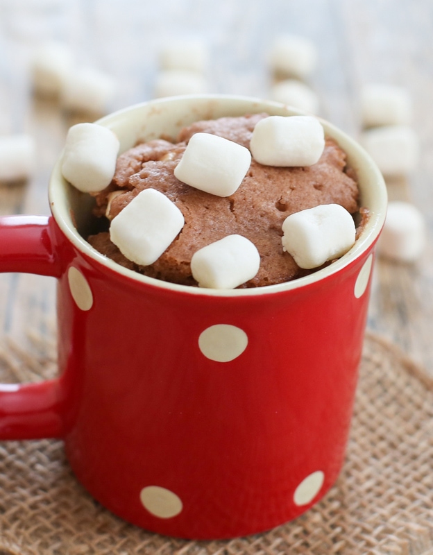 Chocolate Chip Mug Cake - Kirbie's Cravings