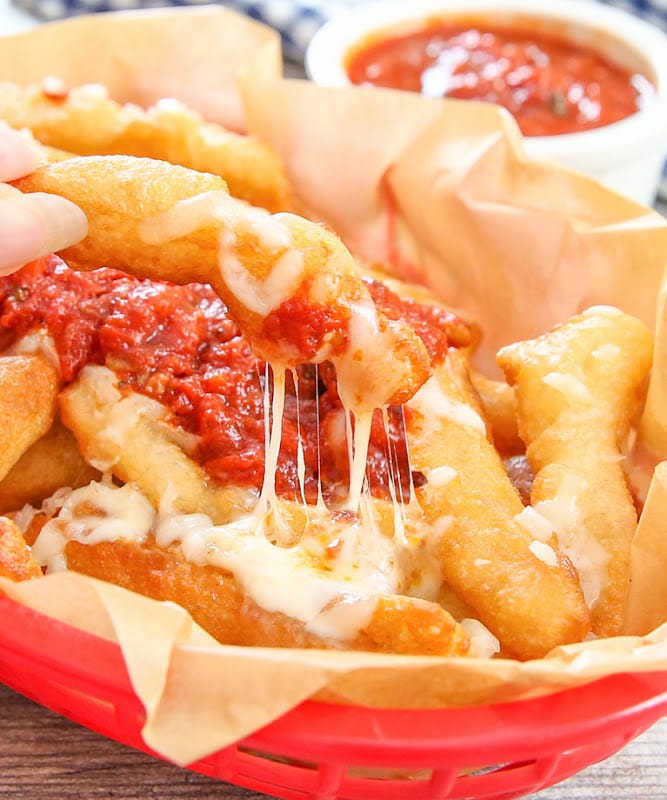 Pizza Fries Kirbie's Cravings