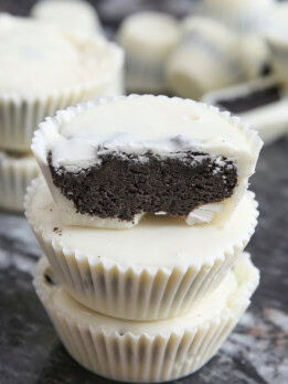 cookies and cream candy cups