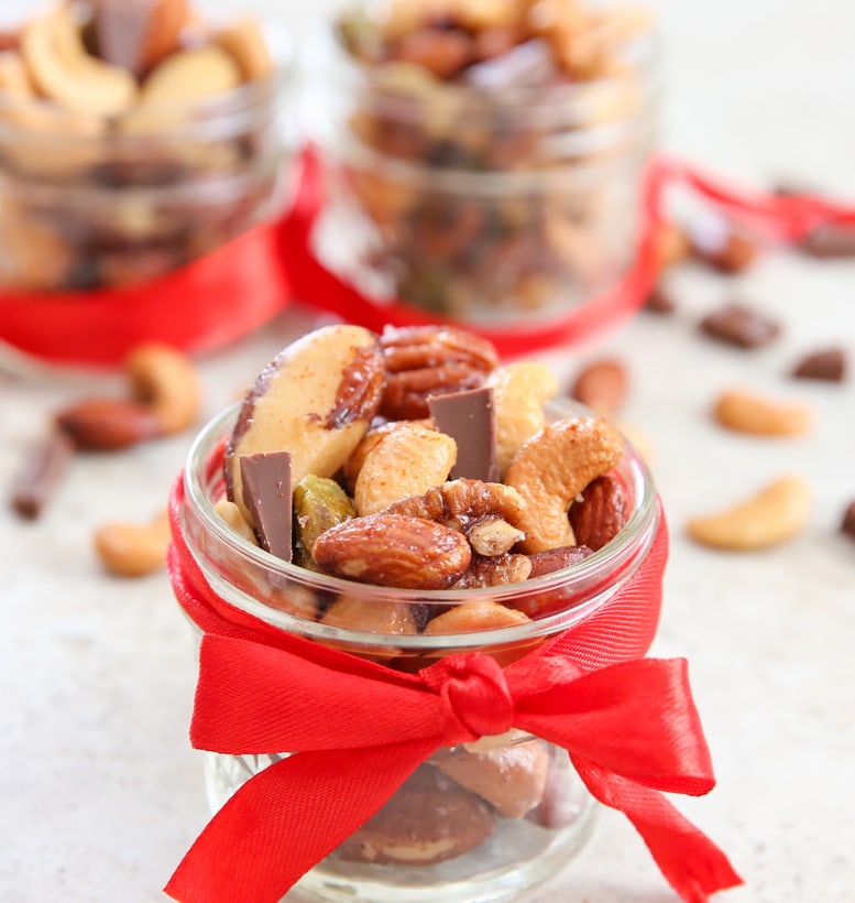 Holiday Spiced Mixed Nuts - Kirbie's Cravings