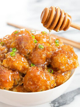 Honey Garlic Cauliflower