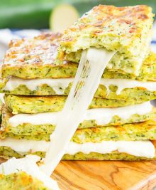 Zucchini Grilled Cheese Sandwiches