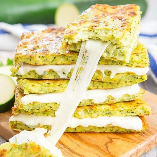 Zucchini Grilled Cheese Sandwiches