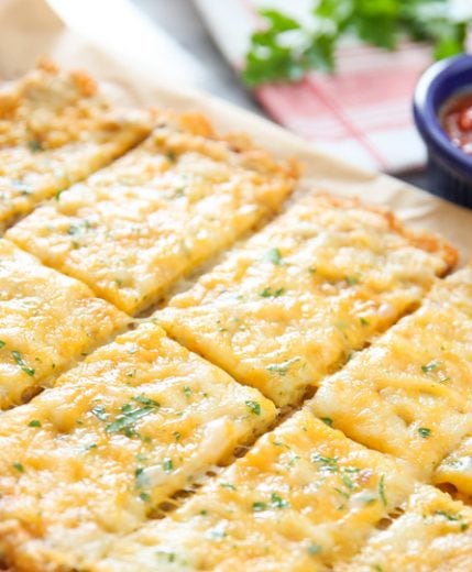 cauliflower breadsticks.