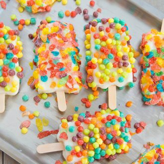 Cereal Milk Ice Pops - Kirbie's Cravings