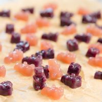 photo of homemade gummy bears