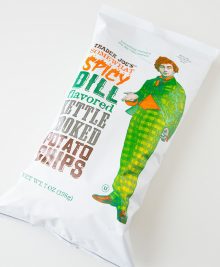 photo of a bag of Somewhat Spicy Dill Flavored Kettle Chips