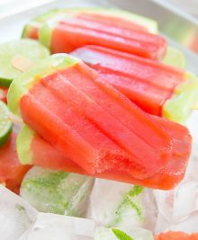 photo of watermelon ice pops