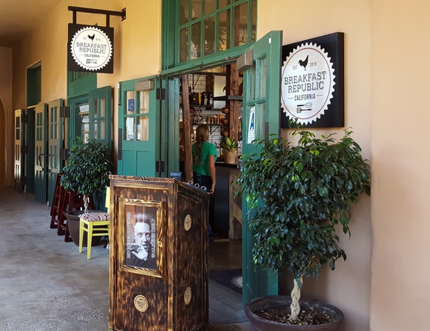 photo of the outside of Breakfast Republic at Liberty Station