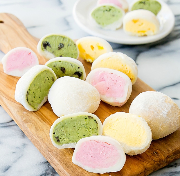 photo of different Mochi Ice Cream