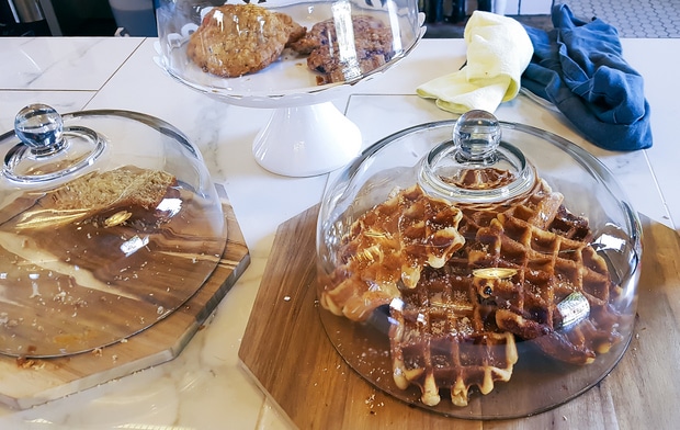 photo of the waffles