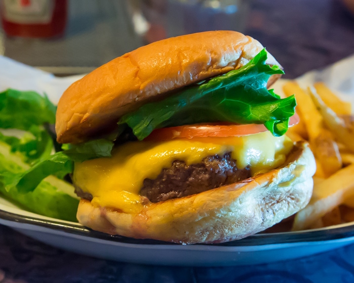THE ALL-AMERICAN BURGER