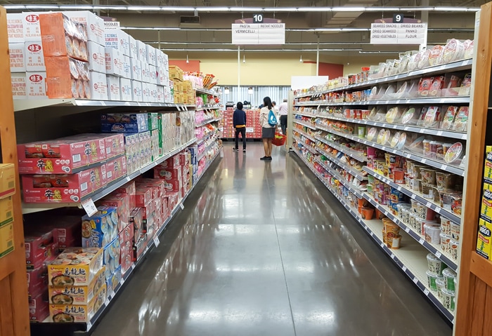 photo of an aisle in the store