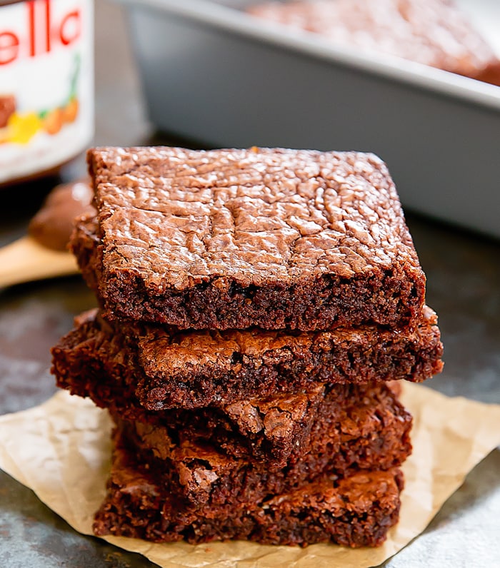 photo of a stack of 5 Brownies 