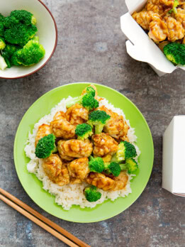 Baked General Tso's Chicken