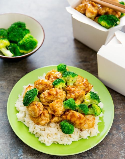 Baked General Tso’s Chicken - Kirbie's Cravings