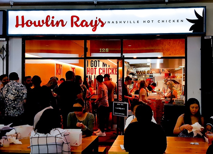photo of the inside of Howlin Rays