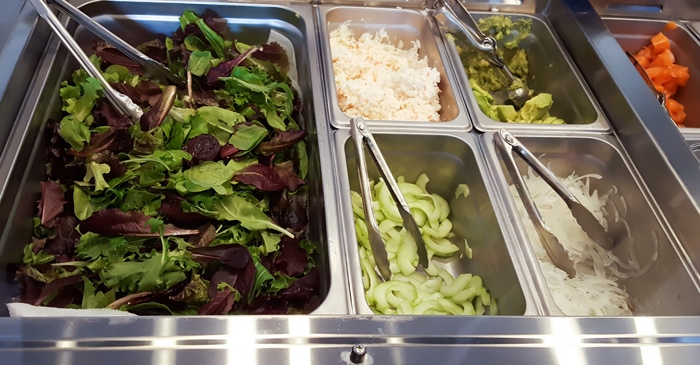 photo of toppings bar
