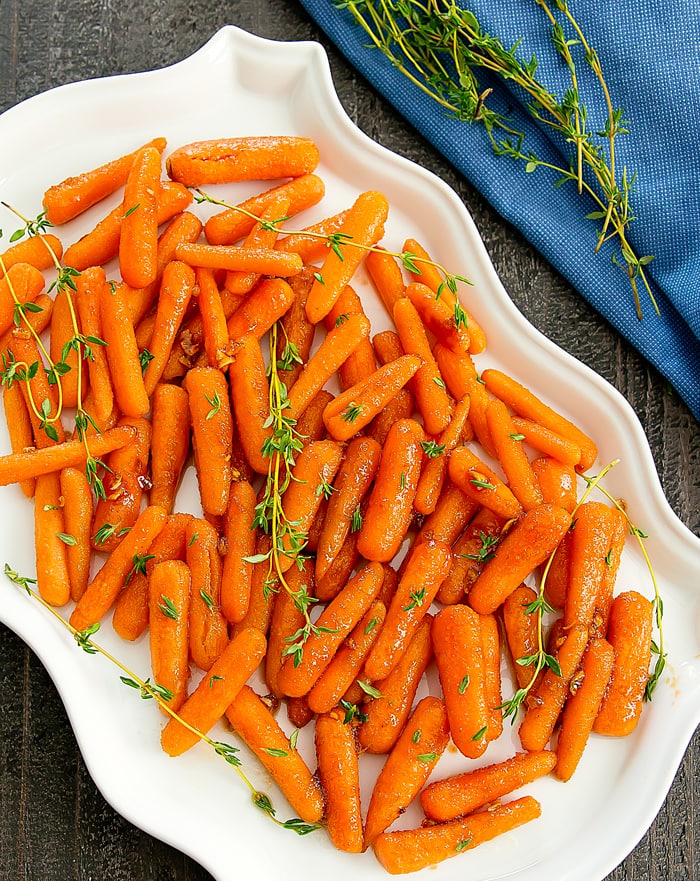 Honey Garlic Roasted Carrots - Kirbie's Cravings